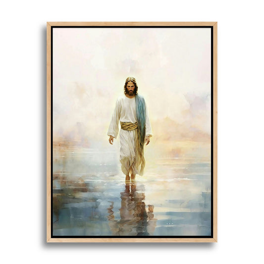 Gesù che cammina sull'acqua II - Tela